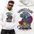 BLUZA Z KAPTUREM WINOZAUR